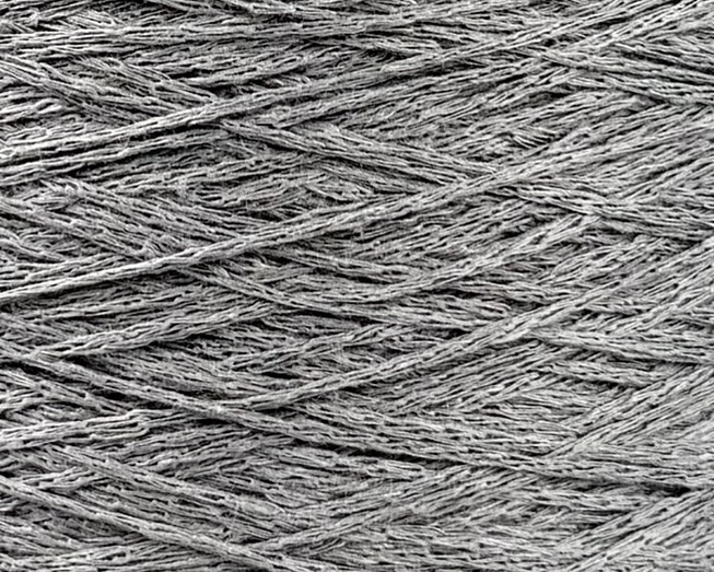 Art. Lino Cordonetto 330 m / 100 g  – 100% Leinen Sommergarn col. Mittelgrau